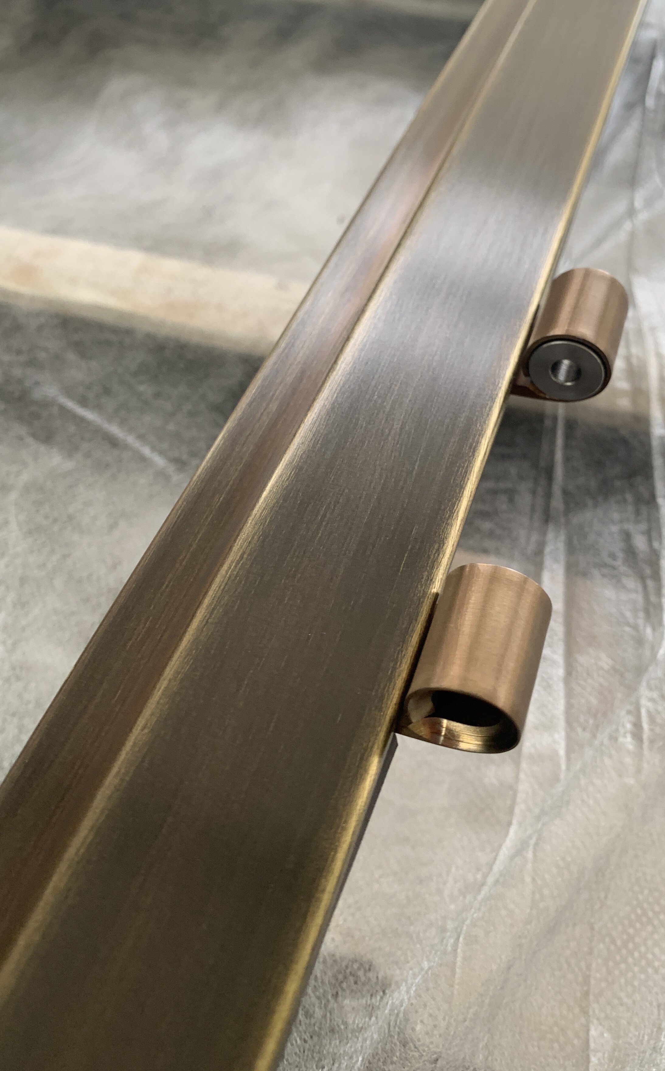 Brass detail · 2