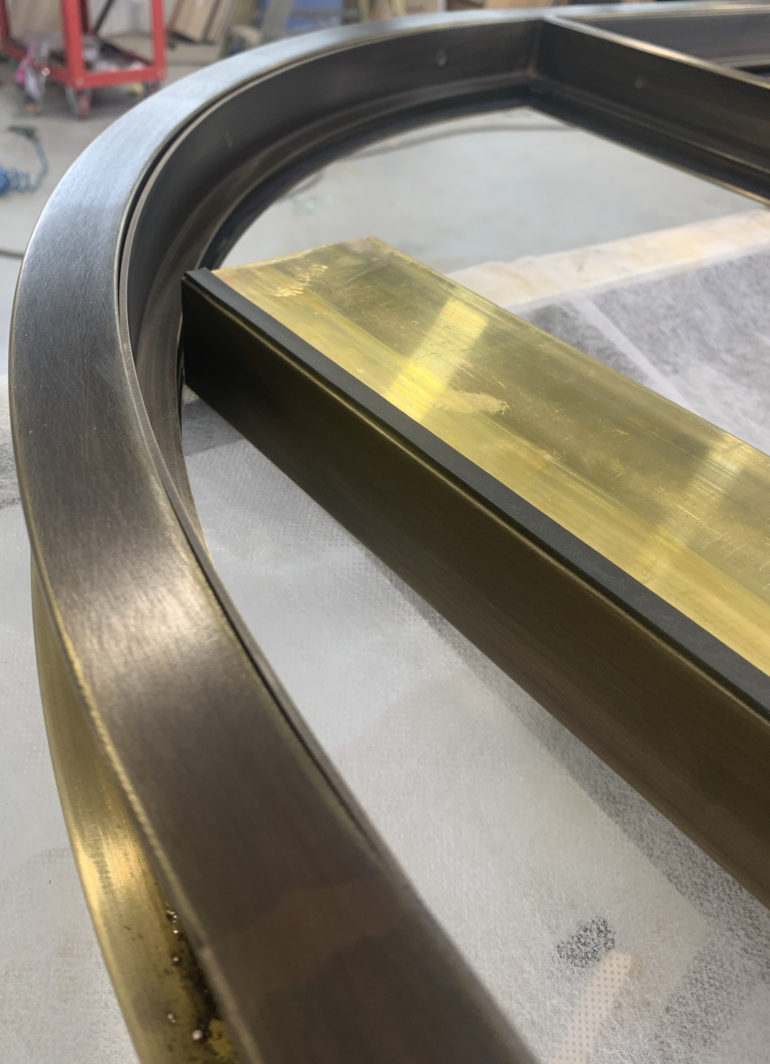 Brass detail · 3